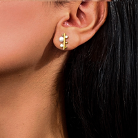 Dot Line Earring